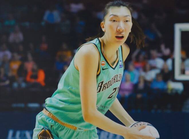 WNBA 中国第一人！韩旭后撤步三分绝杀，斩获赛季新高同时解锁 500 分里程碑