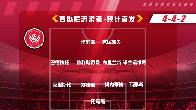 2024/25赛季澳超联赛球队阵容实力及展望:西悉尼流浪者
