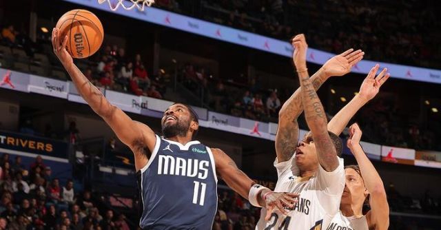 nba鹈鹕打独行侠:独行侠大胜送鹈鹕5连败 东契奇30+9 欧文砍35分6板7助 锡安18分