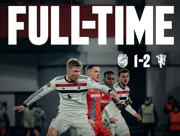 欧联杯：曼联2-1比尔森胜利取欧联3连胜 霍伊伦替补双响奥纳纳送礼