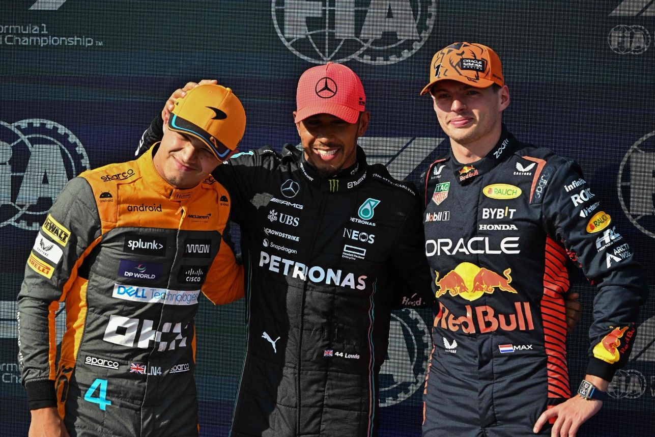 2023F1匈牙利大奖赛排位赛：汉密尔顿3毫秒优势夺杆！ 周冠宇第5创生涯最佳排位赛成绩！